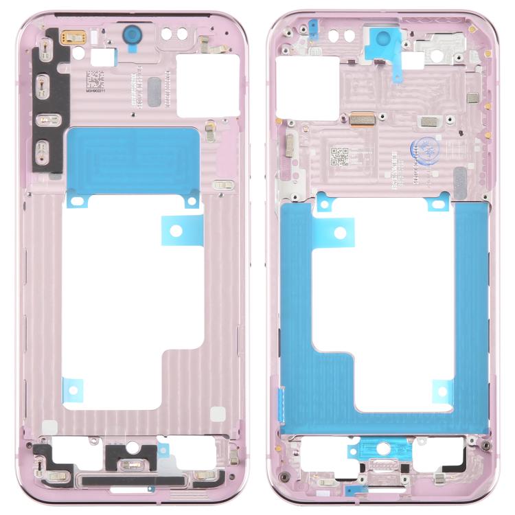 Google Pixel Gold Rim For Google Pixel 9 Pro Original Middle Frame Bezel Plate (Rose Gold)