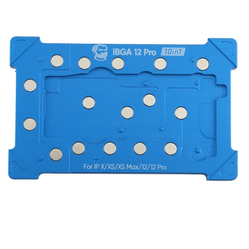 

Mechanic iBGA 12 Pro 10 in 1 BGA Reballing Stencil Platform for iPhone X~12 Pro Max