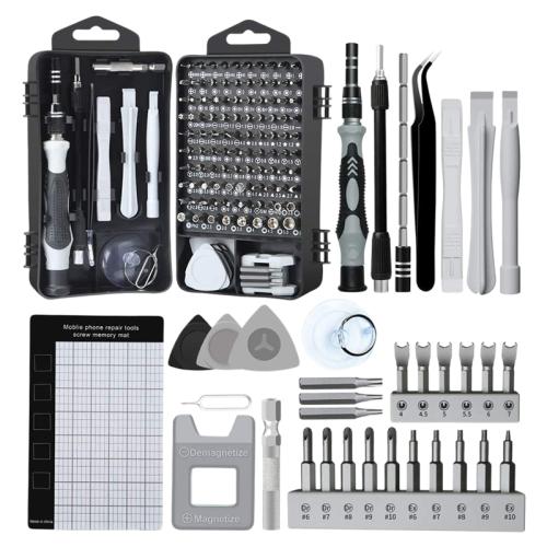 

122 in 1 Precision Magnetic Screwdriver Kit(White)