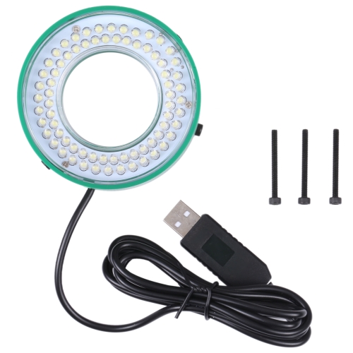 

2UUL Adjustable LED Microscope Ring Lamp 5V USB Power Supply