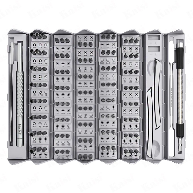 

Kaisi K-8128 128 in 1 Precision Magnetic Screwdriver Set