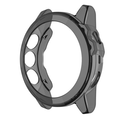 

Suitable for Garmin Fenix 5X & 5X Plus Transparent TPU Watch Case(Transparent black)