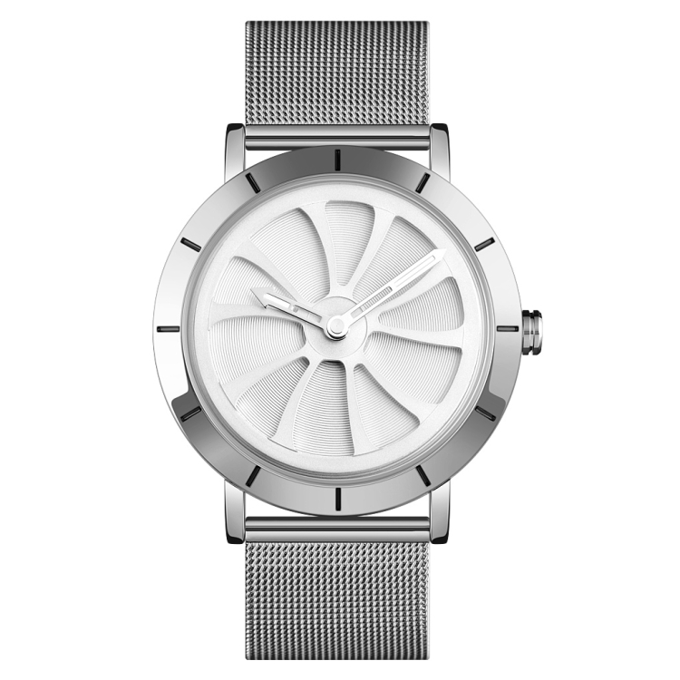 SKMEI 9204 Fashion Skeleton Rotating Dial Waterproof Business