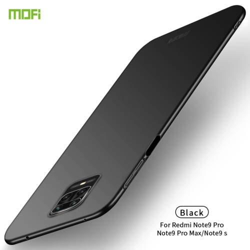 

For Xiaomi RedMi Note9S/Note9Pro MOFI Frosted PC Ultra-thin Hard C(Black)