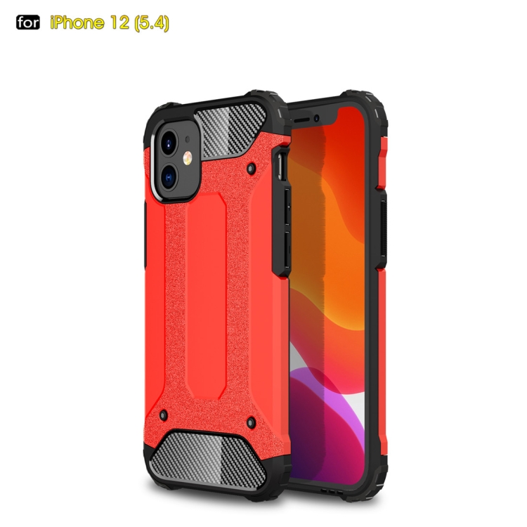 

For iPhone 12 Magic Armor TPU + PC Combination Case(Red)