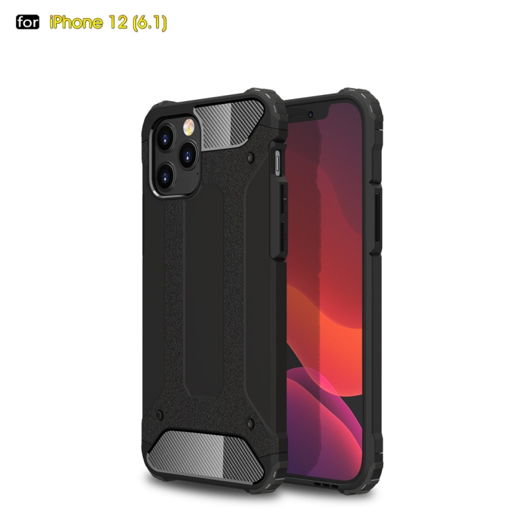 

For iPhone 12 / 12 Pro Magic Armor TPU + PC Combination Case(Black)