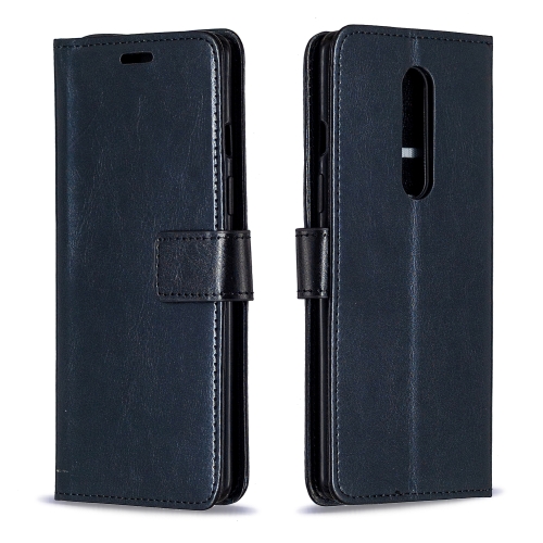 

For OnePlus 8 Crazy Horse Texture Horizontal Flip Leather Case with Holder & Card Slots & Wallet & Photo Frame(Black)