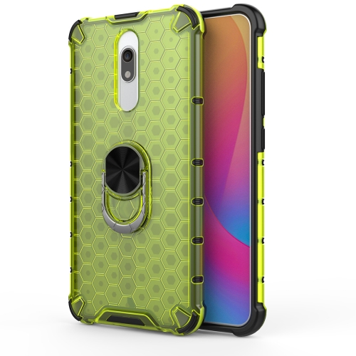 eso es todo himno Nacional Controversia For Xiaomi Redmi 8A Shockproof Honeycomb PC + TPU Ring Holder Protection  Case(Green)