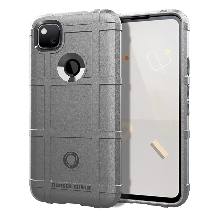 

For Google Pixel 5 Full Coverage Shockproof TPU Case(Grey)