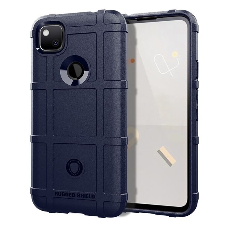

For Google Pixel 5 XL Full Coverage Shockproof TPU Case(Blue)