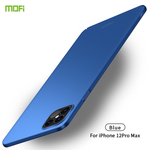 

For iPhone 12 Pro Max MOFI Frosted PC Ultra-thin Hard Case(Blue)