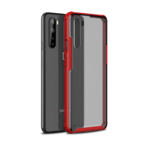 

For OnePlus Nord Four-corner Shockproof TPU + PC Protective Case(Red)