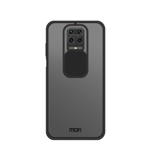 

For Xiaomi Redmi Note 9S / Note9Pro MOFI Xing Dun Series Translucent Frosted PC + TPU Privacy Anti-glare Shockproof All-inclusive Protective Case(Black)