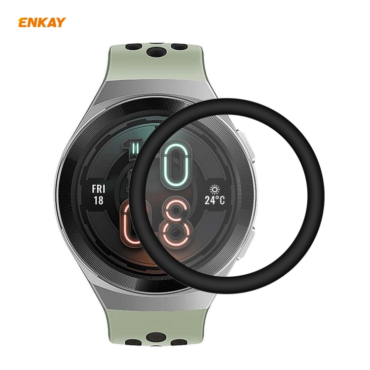 SUNSKY - Para Huawei Watch GT 2e 46mm Enkay Hat-Prince 3D pantalla completa  Soft PC Edge + PMMA HD Protector de pantalla Película (sin escala)
