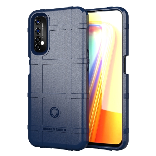 

For OPPO Realme 7 Full Coverage Shockproof TPU Case(Blue)