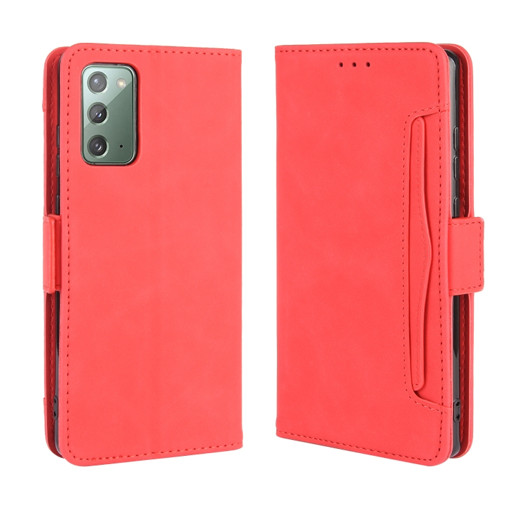 For Samsung Galaxy S20 FE 4G 5G Wallet Style Skin Feel Calf