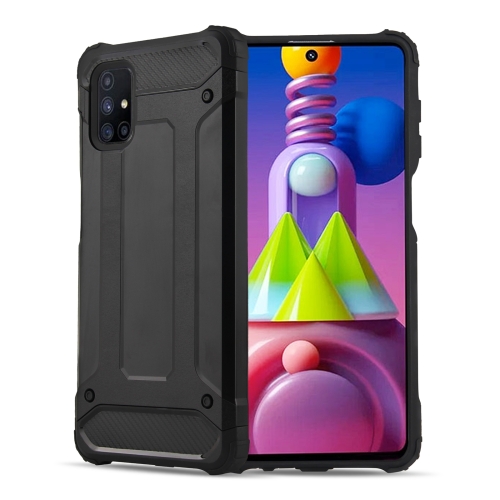 

For Samsung Galaxy M51 EU Version Magic Armor TPU + PC Combination Case(Black)