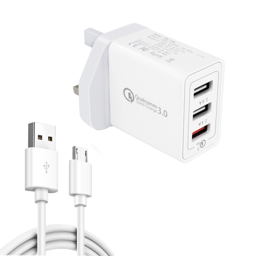 Qualcomm Quick Charge 3.0 UK Plug Adapter