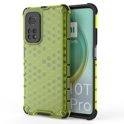 

For Xiaomi Mi 10T/Mi 10T Pro/Redmi K30S Shockproof Honeycomb PC + TPU Case(Green)