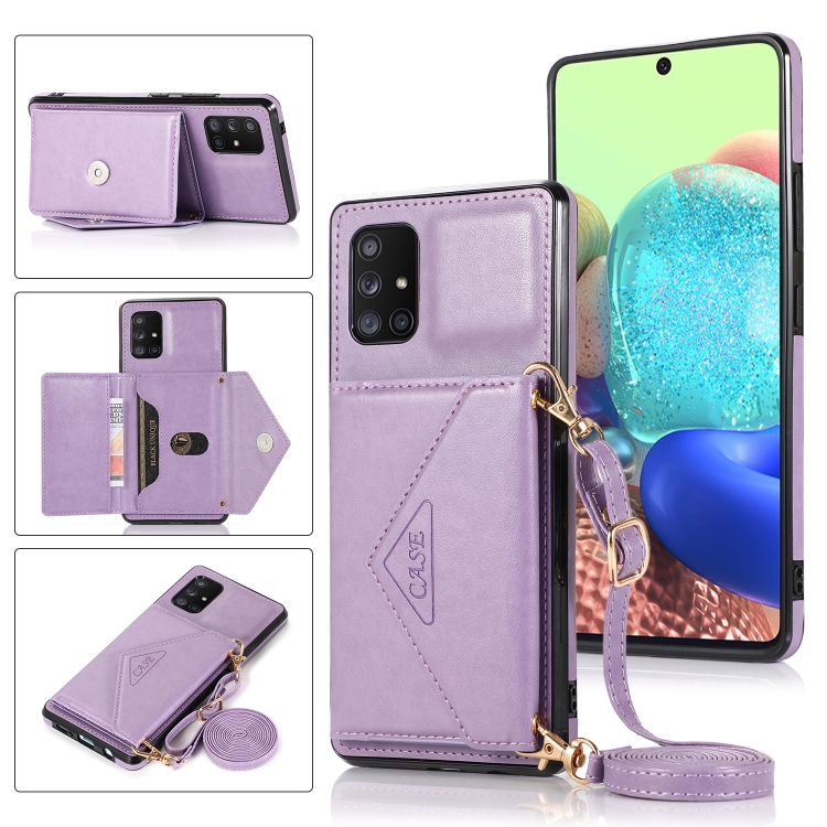 For Samsung Galaxy A11 EU Multi-functional Cross-body Card Bag
