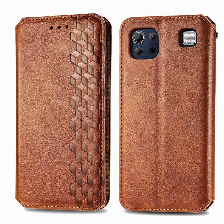 Wireless Charger Lg K92 Phone Cases For LG K92 5G Cubic Grid