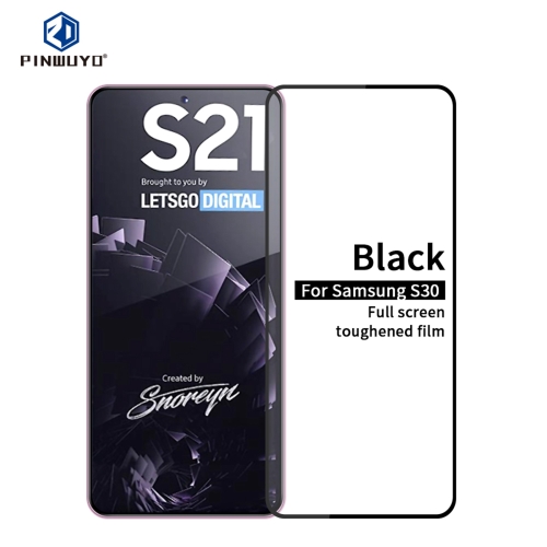 Protecteur d'Écran Samsung Galaxy S21 5G en Verre Trempé Full Cover - Noir