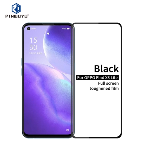 

For OPPO Find X3 Lite PINWUYO 9H 2.5D Full Screen Tempered Glass Film(Black)