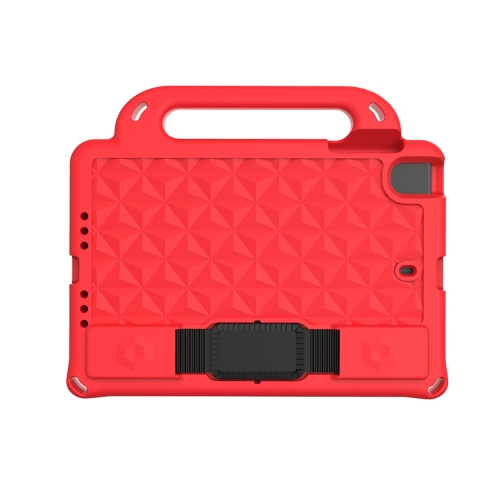 

For iPad mini 2019 / mini 5 Diamond Series EVA Anti-Fall Shockproof Sleeve Protective Shell Case with Holder & Strap(Red)