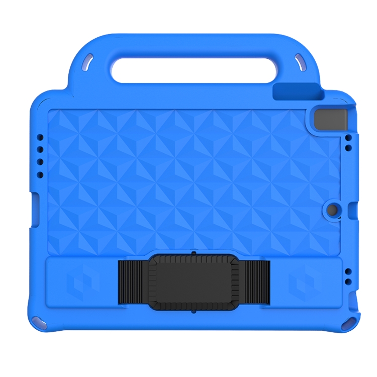 

Diamond Series EVA Anti-Fall Shockproof Sleeve Protective Shell Case with Holder & Strap For iPad Air / Air 2 / Pro 9.7 / 9.7 2017/ 2018(Blue)