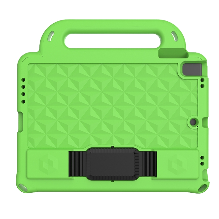

Diamond Series EVA Anti-Fall Shockproof Sleeve Protective Shell Case with Holder & Strap For iPad Air / Air 2 / Pro 9.7 / 9.7 2017/ 2018(Green)