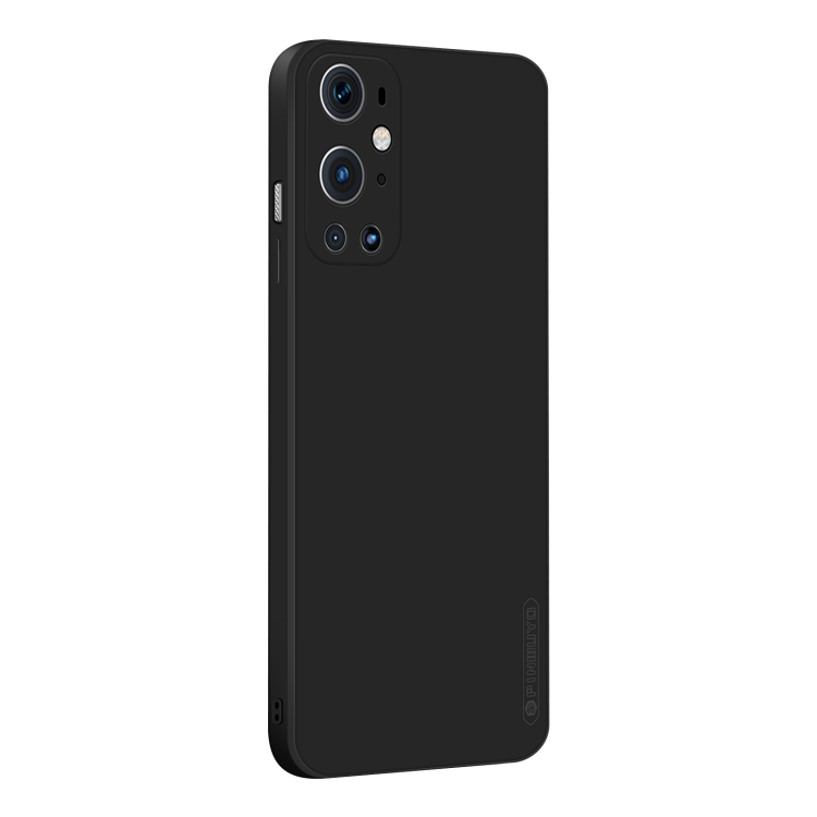 

For OnePlus 9 Pro PINWUYO Touching Series Liquid Silicone TPU Shockproof Case(Black)