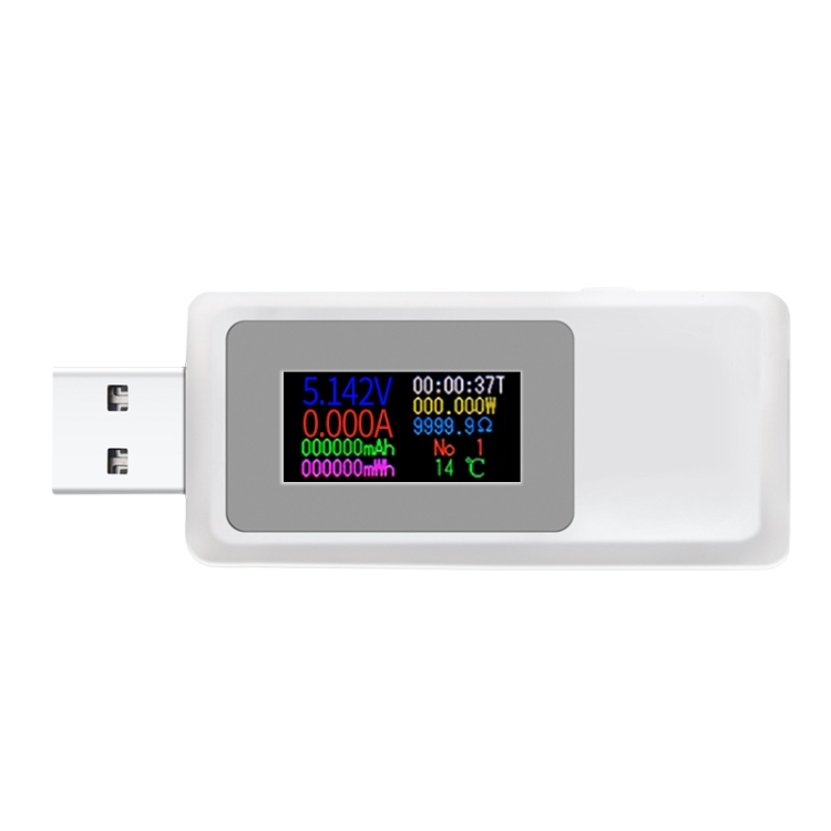 

Keweisi KWS-MX19 USB Tester DC 4V-30V 0-5A Current Voltage Detector(White)