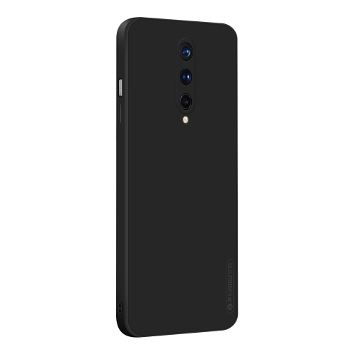 

For OnePlus 8 PINWUYO Touching Series Liquid Silicone TPU Shockproof Case(Black)