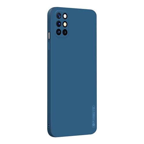 

For OnePlus 8T PINWUYO Touching Series Liquid Silicone TPU Shockproof Case(Blue)