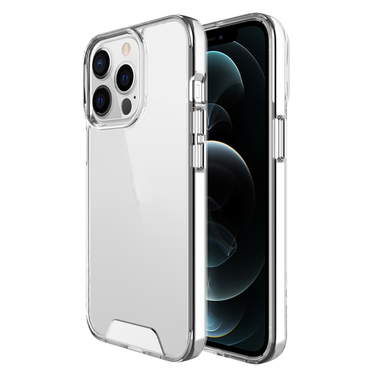 

High Transparent Acrylic +TPU Shockproof Case For iPhone 13(Transparent)