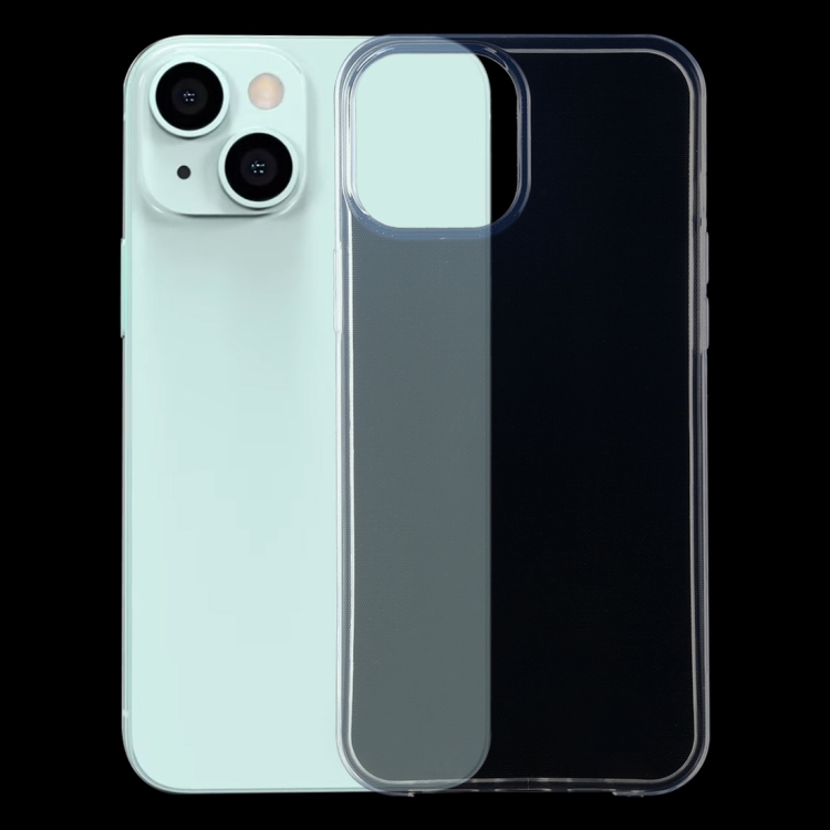 

Thickened Non-slip Non-yellowing Transparent TPU Case For iPhone 13(Transparen)