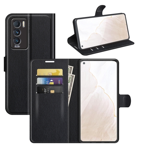 

For OPPO Realme GT Master Explorer Litchi Texture Horizontal Flip Protective Case with Holder & Card Slots & Wallet(Black)