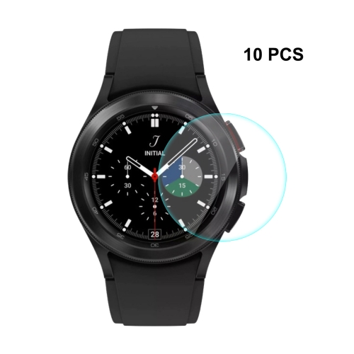 

10 PCS For Samsung Galaxy Watch4 Classic 42mm ENKAY Hat-Prince 0.2mm 9H 2.15D Curved Edge Tempered Glass Screen Protector Watch Film