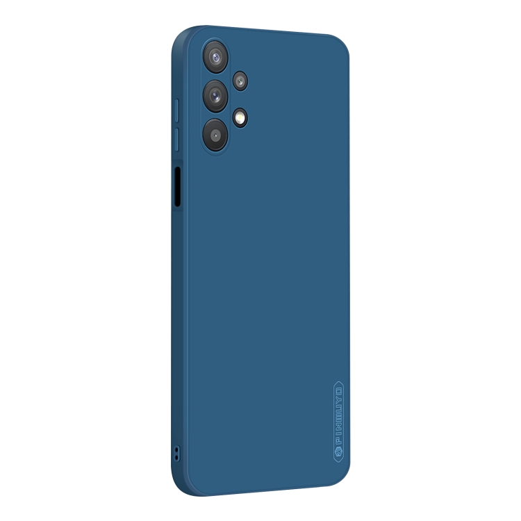 

For Samsung Galaxy A32 5G PINWUYO Touching Series Liquid Silicone TPU Shockproof Case(Blue)