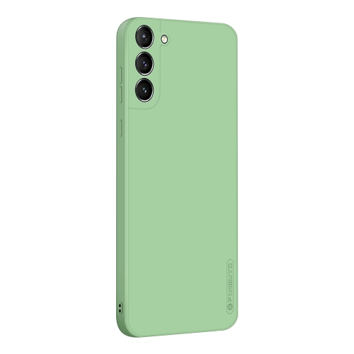 

For Samsung Galaxy S21 5G PINWUYO Touching Series Liquid Silicone TPU Shockproof Case(Green)