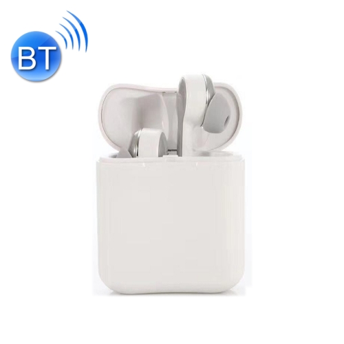 

TWS2A Bluetooth TWS5.0 Copper Ring Speaker Binaural True Stereo Touch Bluetooth Earphones(White)