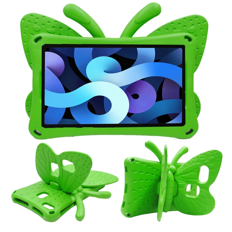 

For Lenovo Tab E8 TB8304F / N 8.0 Butterfly Bracket Style EVA Children Falling Proof Cover Protective Case(Green)