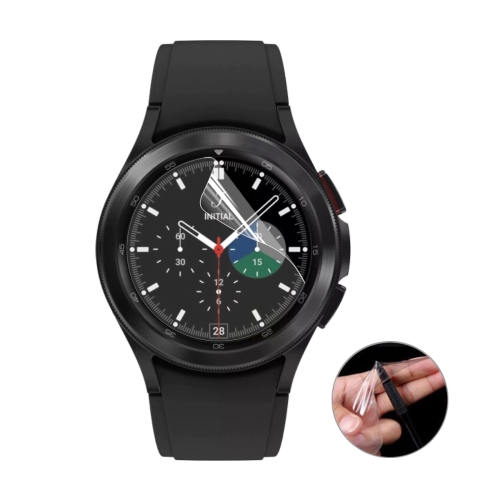 

1 PCS For Samsung Galaxy Watch4 Classic 46mm ENKAY Hat-Prince Full Screen Coverage Without Warping Edge TPU Soft Film