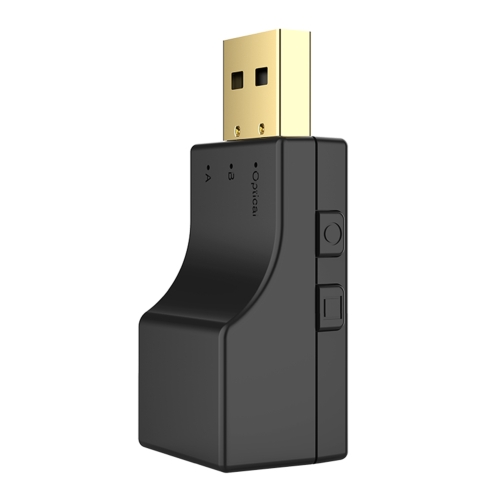SW03 2 in 1 Bluetooth 5.0 Trasmettitore audio USB + SPDIF Lantenziale  Adattatore wireless ottico per