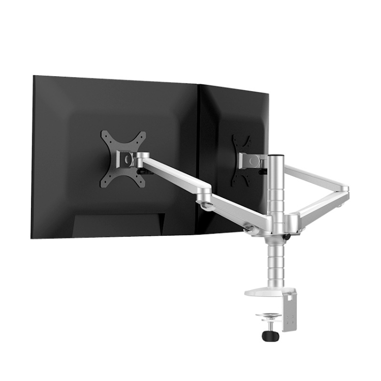 

OA-4S Aluminum Double Arm Desktop Display Table Monitor Mount Stand