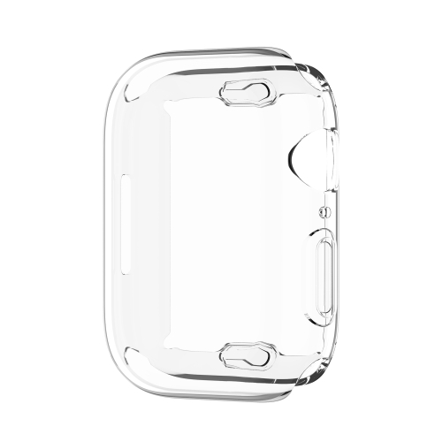 

Shockproof TPU Full Protective Shell with Protective Film For Apple Watch Series 9 / 8 / 7 41mm(Transparent)