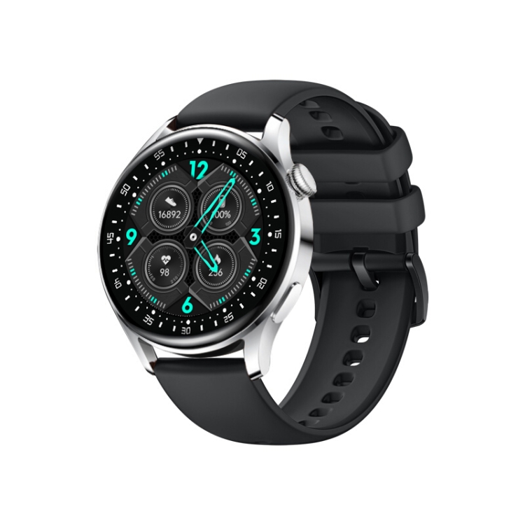 

D3pro 1.32 inch Color Screen Smart Watch, IP67 Waterproof,Silicone Watchband,Support Bluetooth Call/Heart Rate Monitoring/Blood Pressure Monitoring/Blood Oxygen Monitoring/Sleep Monitoring(Silver)