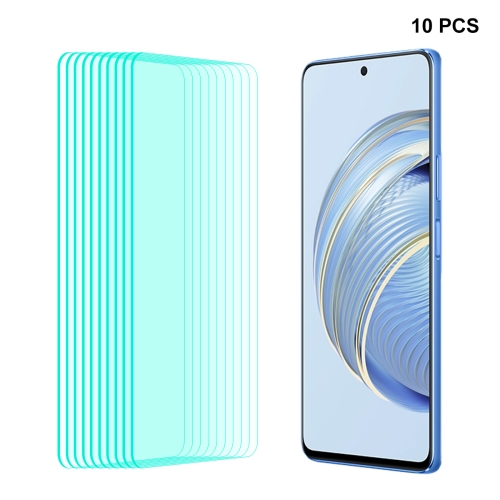 

For Huawei Nova 10 Youth 10pcs ENKAY Hat-Prince 0.26mm 9H 2.5D High Aluminum-silicon Tempered Glass Film