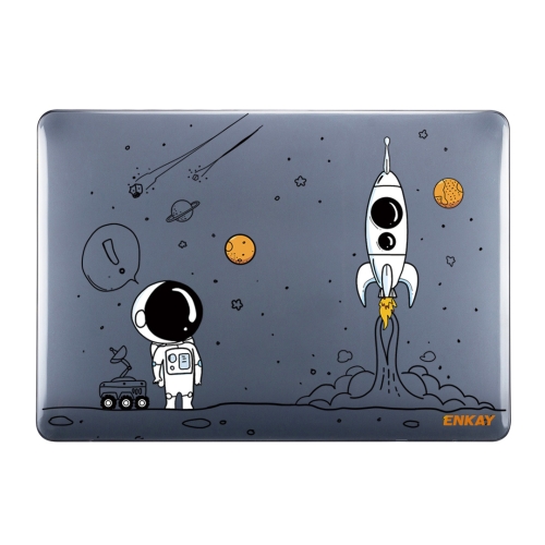 

ENKAY Spaceman Pattern Laotop Protective Crystal Case for MacBook Pro 13.3 inch A1706 / A1708 / A1989 / A2159(Spaceman No.1)