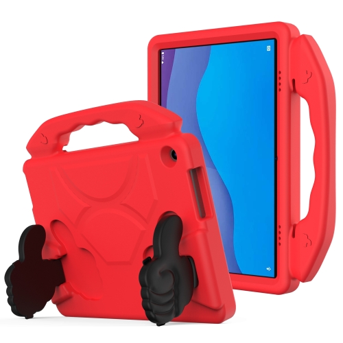 

For Lenovo Tab M10 HD 10.1 TB-X505F/X505N EVA Shockproof Tablet Case with Thumb Bracket(Red)